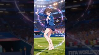 VIRAL FIFA WORLD CUP DANCE - DAI DAI SHAKIRA 🏆 | #shorts #dance #polloai @PolloAI